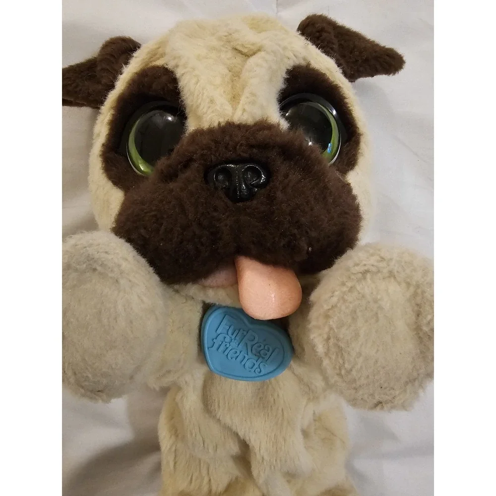 FurReal Friends Pug Interactive Plush Dog‎ Hasbro AS IS Untested Not Working